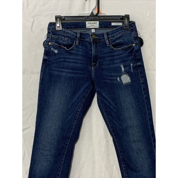 Frame Denim Jeans Le Garçon Skinny Womens 25 - Picture 3 of 8
